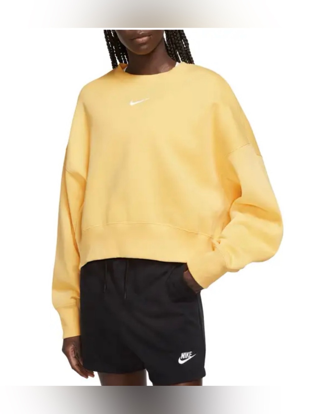 Nike Phoenix Fleece Crewneck Sweatshirt, medium